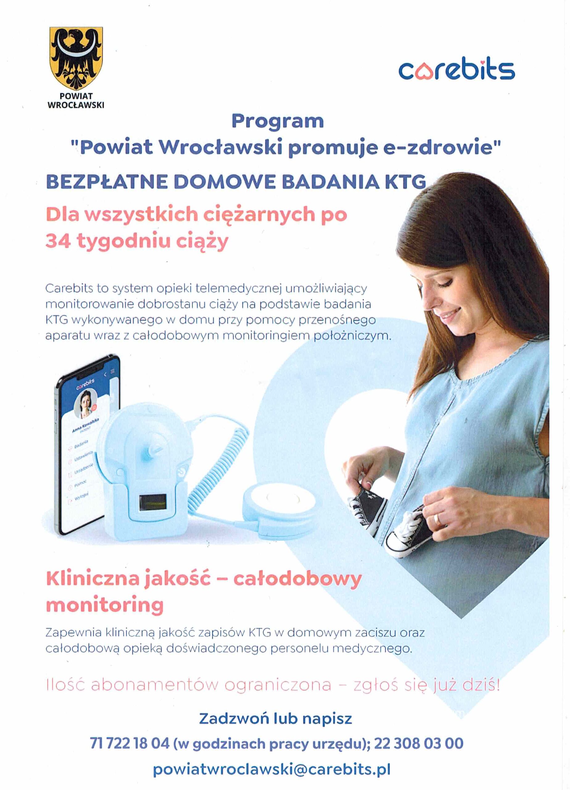 Bezpłatne domowe badania KTG