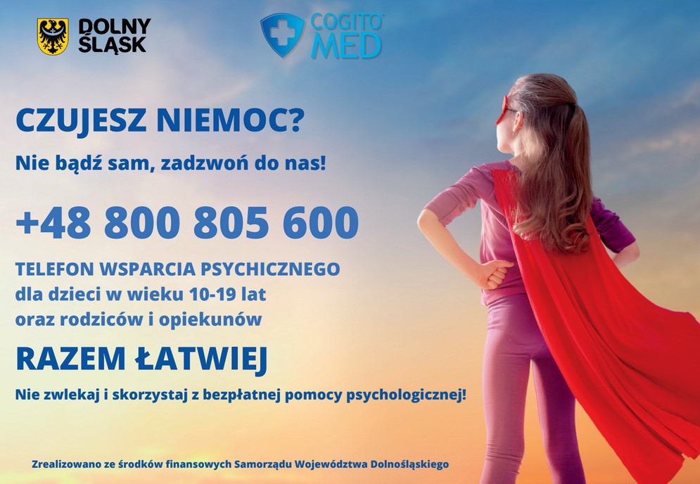 Razem łatwiej – skorzystaj z bezpłatnej pomocy psychologicznej